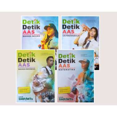 Buku DETIK - DETIK AAS SD/SMP Intan Pariwara - Tahun Pelajaran 2023/2024 SMP/MTs