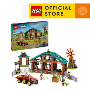 LEGO Friends 42617 Farm Animal Sanctuary Toy (489 Pieces) Balok Mainan Anak (6 Tahun+)