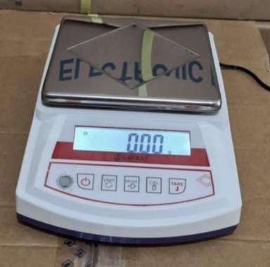 Timbangan Emas Sayaki 3000 Gr x 0,01 Gr / Timbangan Lab 3000 Gr x 0,01