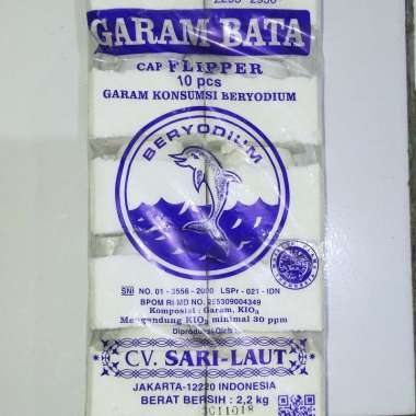 Garam Bata Flipper isi 10 blok