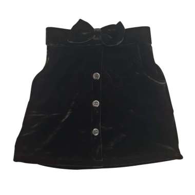 PLEU Skirt Bludru Celana Rok Anak Perempuan 6 tahun Hitam