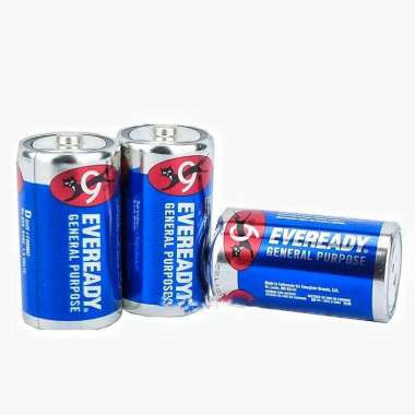 Baterai Eveready Size D / Baterai Radio / Baterai Besar 2pcs / Baterai Senter Eveready