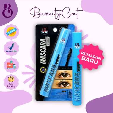 Jual QL MASCARA MASCARA QL - WATERPROOF CURLING MASCARA - QL COSMETIC Diskon