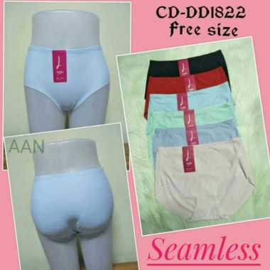 LYDYLY CELANA DALAM WANITA SEAMLESS DD 1822 CD TANPA JAHITAN ANTI NYEPLAK FREE SIZE