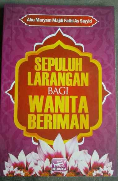 Buku Sepuluh Larangan Bagi Wanita Beriman