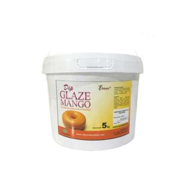 ELMER DIP GLAZE 250 GR - TOPPING DONAT PISANG NUGGET - MANGO / MANGGA - GLAZE