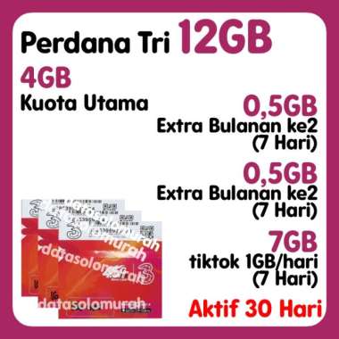 Perdana Three Tri 3 12GB
