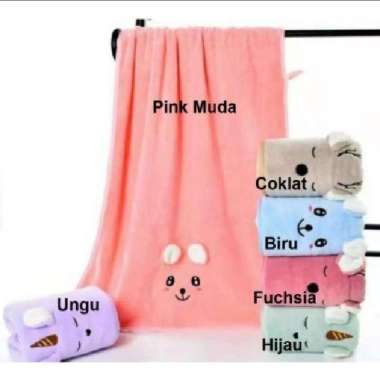 HANDUK BAYI MICROFIBER 50x100cm/HANDUK BAYI PREMIUM Orange