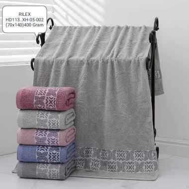 HANDUK MANDI PREMIUM MERK RILEX Hijau