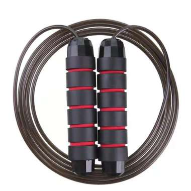 Lompat Tali Jump Skipping Rope Latihan Rumah Olahraga Rapid Speeds Merah