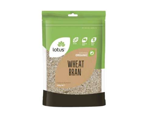 LOTUS WHEAT BRAN ORGANIC 300GR