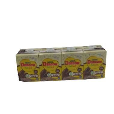 Promo Harga Dancow Fortigro UHT Cokelat per 4 pcs 110 ml - Blibli