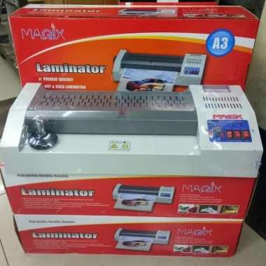 Mesin Laminating A3 Type 330 Magix Laminator Laminasi Doff Glossy