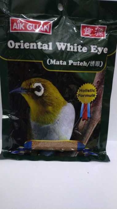 AIK GUAN ORIENTAL 250gramWHITE EYE VOER IMPORT UNTUK PLECI