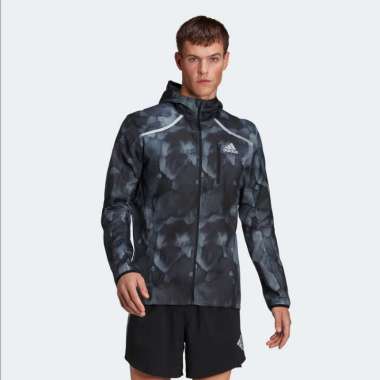 Adidas Marathon Fast Graphic Jacket Waterproof HE4562 Jaket Original M