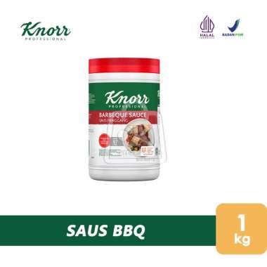 Saus BBQ KNORR Barbeque Sauce Saus Panggang (Toples 1 Kg)