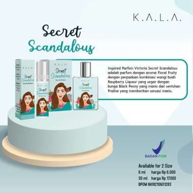 KALA INSPIRED PARFUM SPRAY 30ML PARFUME 30 ML Secret KALA FULLPACK
