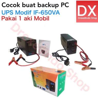 Ups Modif Inforce IF-650 WA Avr Lcd Display No Baterai