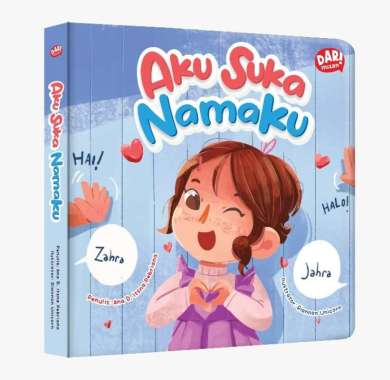 Mizan Buku Anak Buku Anak Aku Suka Namaku (Boardbook)