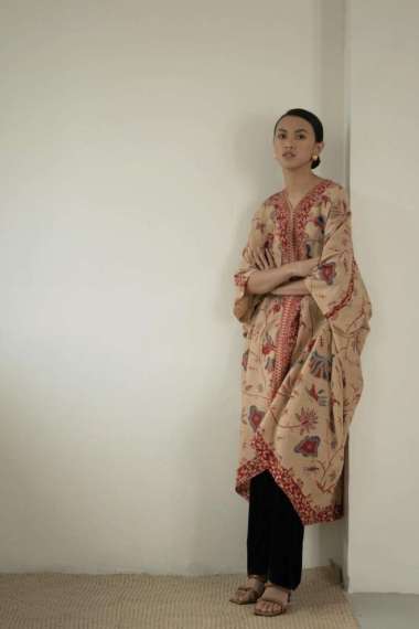 Amira Dress Batik 03/Kaftan Modern/Kalong/Gamis/Hijab/Lowo