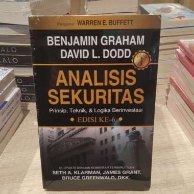Buku Analisis Sekuritas Security Analysis By Benjamin Graham