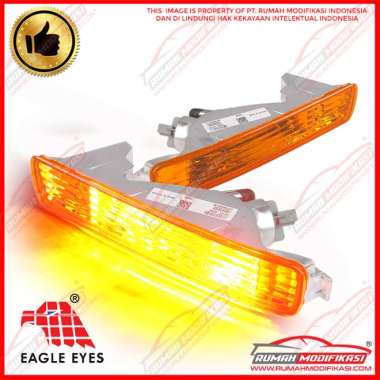 FRONT BUMPER LAMP - HONDA ACCORD CIELO 1994-1995 - CRYSTAL - AMBER