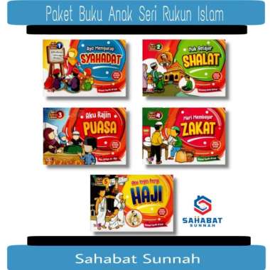 Paket Buku Seri Rukun Islam - Buku Anak Islami