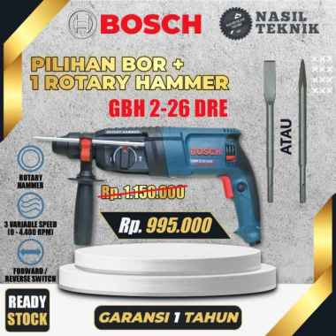 BOSCH bor beton GBH 2 26 rotary hammer - bor bosch bor only