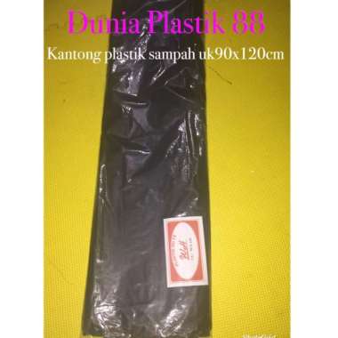 Isi 6lembar kantong plastik kresek trash bag polibag polybag HD SAMPAH 90x120CM