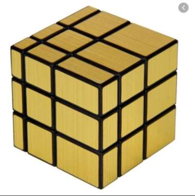 Rubik Mirror - MoYu Meilong Mirror 3x3 - Black GOLD EMAS