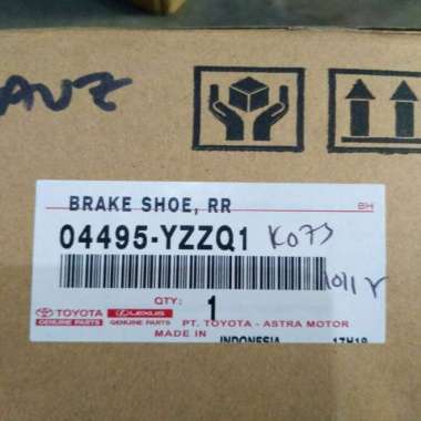 Kampas Rem Belakang Avanza Asli Toyota Kode Br06