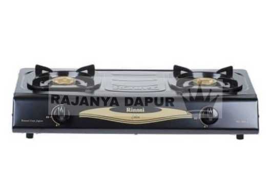 RINNAI RI-522C KOMPOR GAS 2 TUNGKU / GAS COOKER / RI522C - kompor 2 mata rinnai - kompor 2 tungku ri