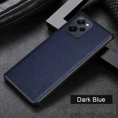 Casing Xiaomi POCO X5 PRO 5G Case POCO X5 PRO 5G Canvas Pattern POCO X5 PRO 5G Biru