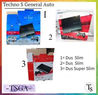 Dus PS3 Super Slim / Box Kotak PS 3 Slim / Kardus PS3 Slim / Boks SS Komplit Slim