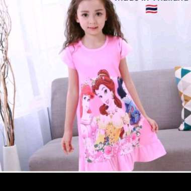 Baju Import Mickey Mouse Daster Anak Gambar Lucu Ungu