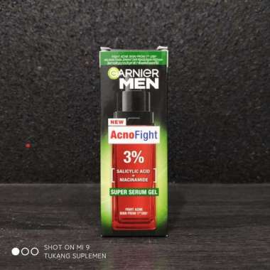 Garnier Men Acno Fight Super Gel Serum 30ml 30 ml Anti Acne Jerawat