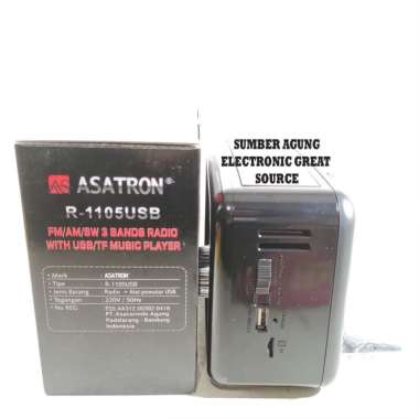 Asatron R1105 R1105USB 1105 Radio Speaker MP3 Player Radio FM AM SW