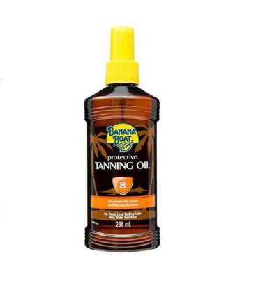 Spray Protective Tanning Oil Spf 8 (236Ml) Banana Boat