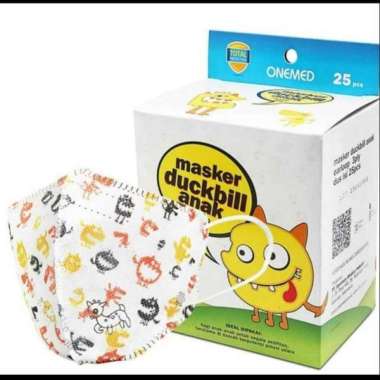 MASKER DUCKBILL ANAK ONEMED MOTIF CARTOON | MASKER KARET