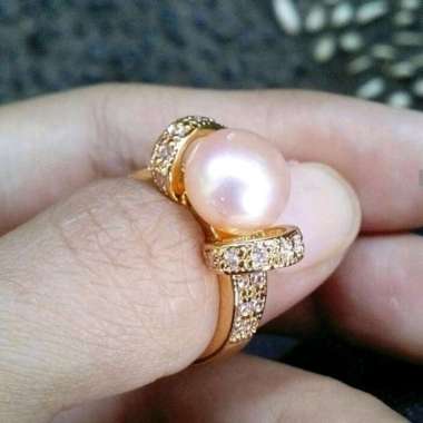 Cincin Mutiara Asli Mutiara Air Tawar