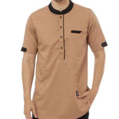 ELZAURA - Irsyad Baju Koko KURTA Pakistan TOYOBO Tangan Pendek Super Premium Terbaru Qurta Pria Dewa