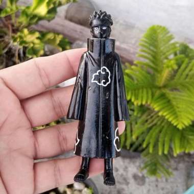 Mainan / Pajangan Figure Akatsuki Black Pain / Pein Naruto Toys Bekas