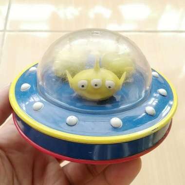 Mainan / Pajangan Patung Figure Alien Toy Story Bekas Original Disney