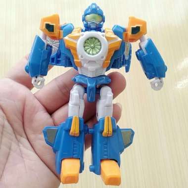 Mainan / Pajangan Patung Figure Robot Transformer / Tobot Toys Bekas 2