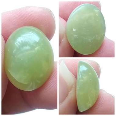 Batu Natural Idocrase / Giok Lumut Aceh / Sungai Dareh Big Size 02