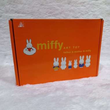miffy art toy orange