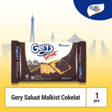 Promo Harga Gery Malkist Saluut Chocolate 110 gr - Blibli