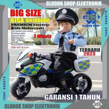 skuter listrik / mainan skuter anak / motor polisi / scooter elektrik