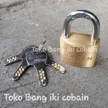 Gembok Pagar Soligen 40mm Pendek Gembok Pagar Rumah