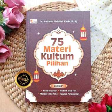 Buku 75 Materi Kultum Pilihan Dilengkapi Khutbah Jumat Idul Fitri Dan Idul Adha